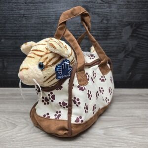Applause‎ Stuffed Plush Tammy Tabby Cat Tiger Stripe Electronic With Bag Rare!